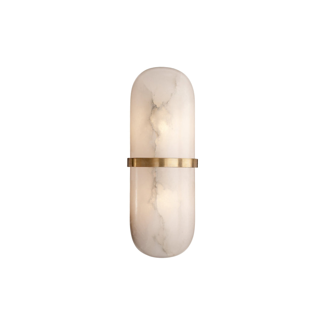 Symirel Applique Murale Albâtre Forme Pilule Minimaliste - Neutralighting
