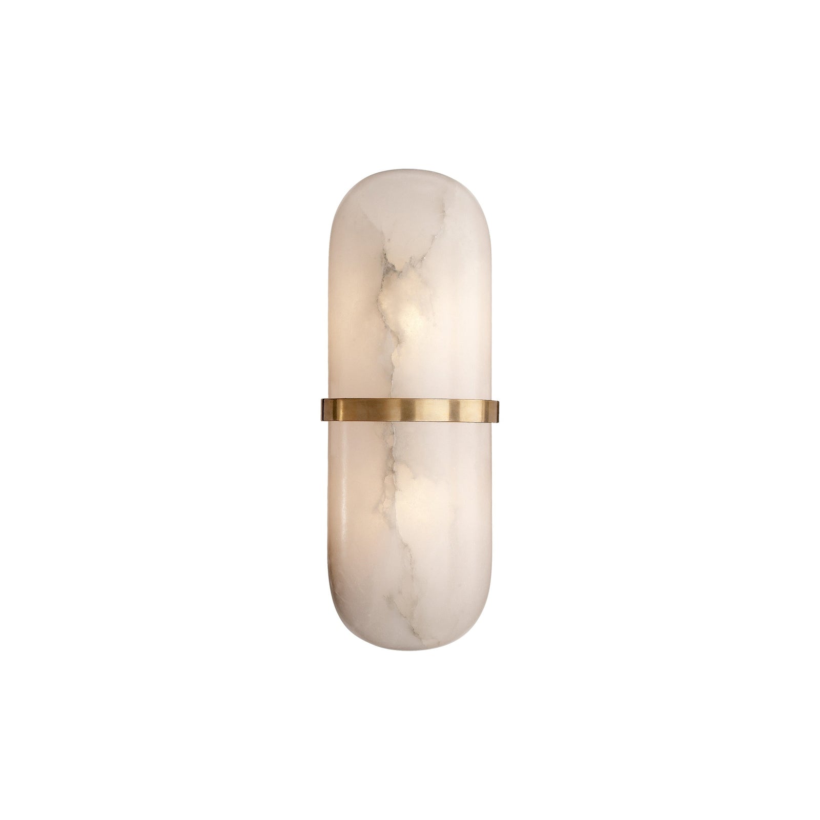 Symirel Applique Murale Albâtre Forme Pilule Minimaliste - Neutralighting