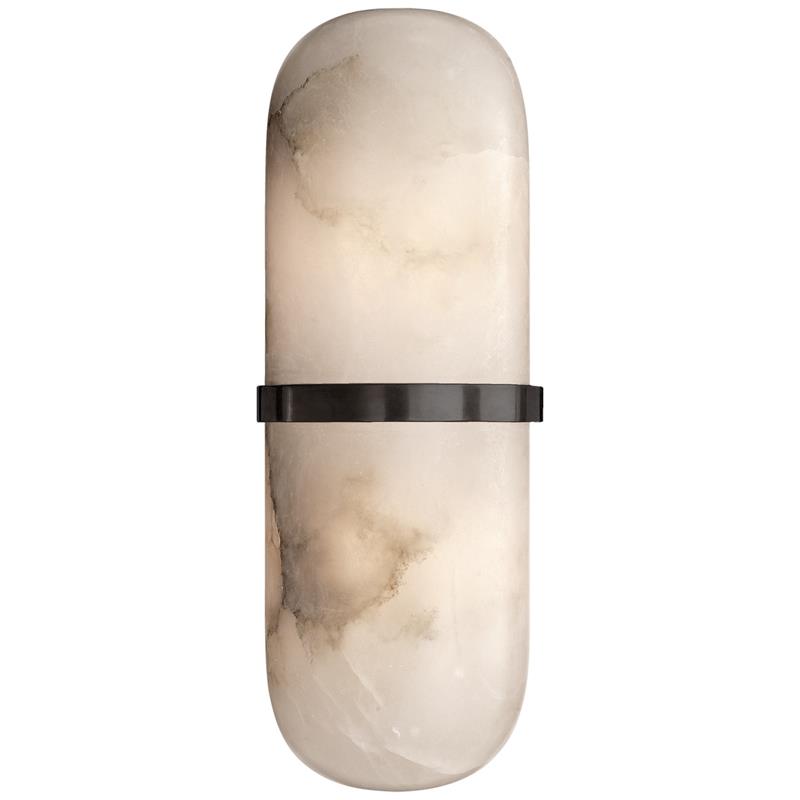 Symirel Applique Murale Albâtre Forme Pilule Minimaliste - Neutralighting
