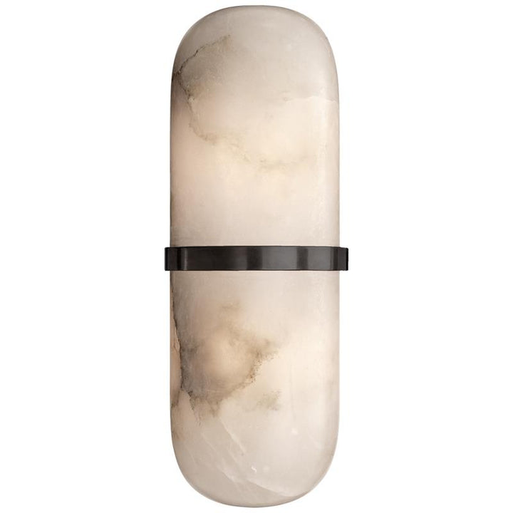 Symirel Applique Murale Albâtre Forme Pilule Minimaliste - Neutralighting