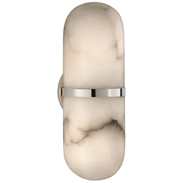 Symirel Applique Murale Albâtre Forme Pilule Minimaliste - Neutralighting