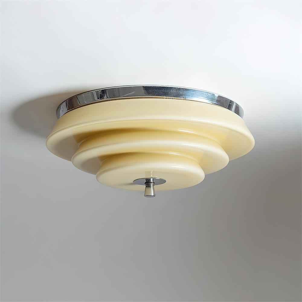 Mellow Métal 40cm Beige LED