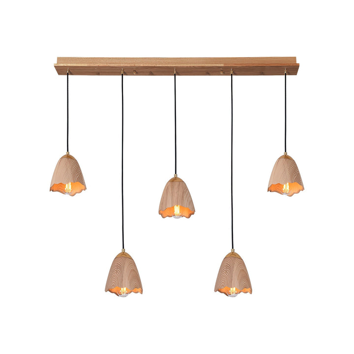 Ilvenel Suspension Moderne Minimaliste en Bois - Neutralighting
