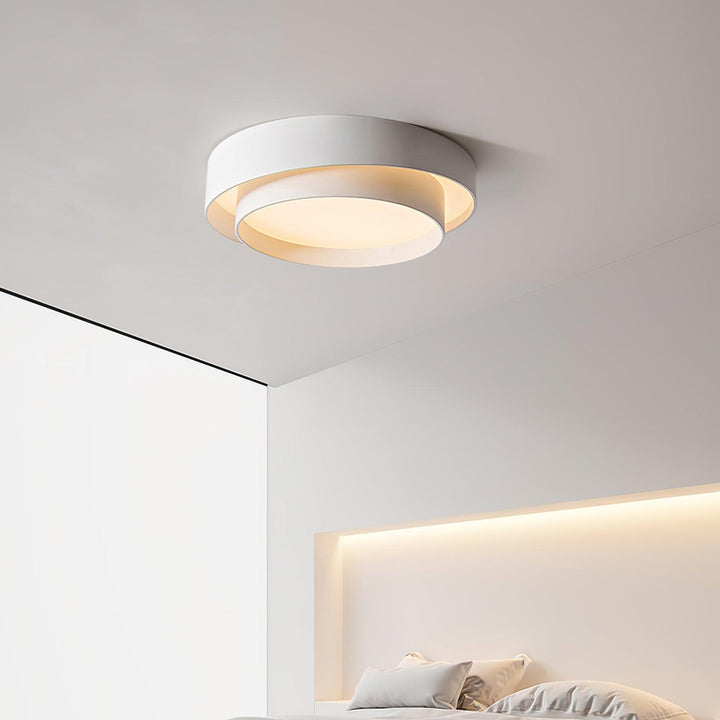 Lustra Plafonnier Double Couches Cylindre Moderne - Neutralighting