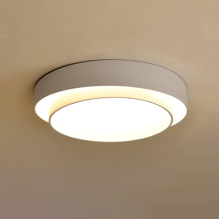Lustra Plafonnier Double Couches Cylindre Moderne - Neutralighting