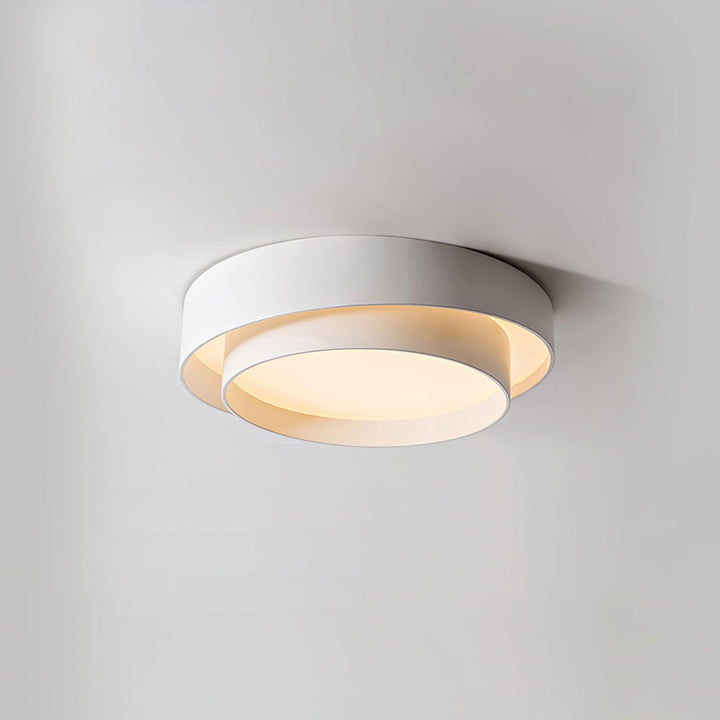 Lustra Plafonnier Double Couches Cylindre Moderne - Neutralighting