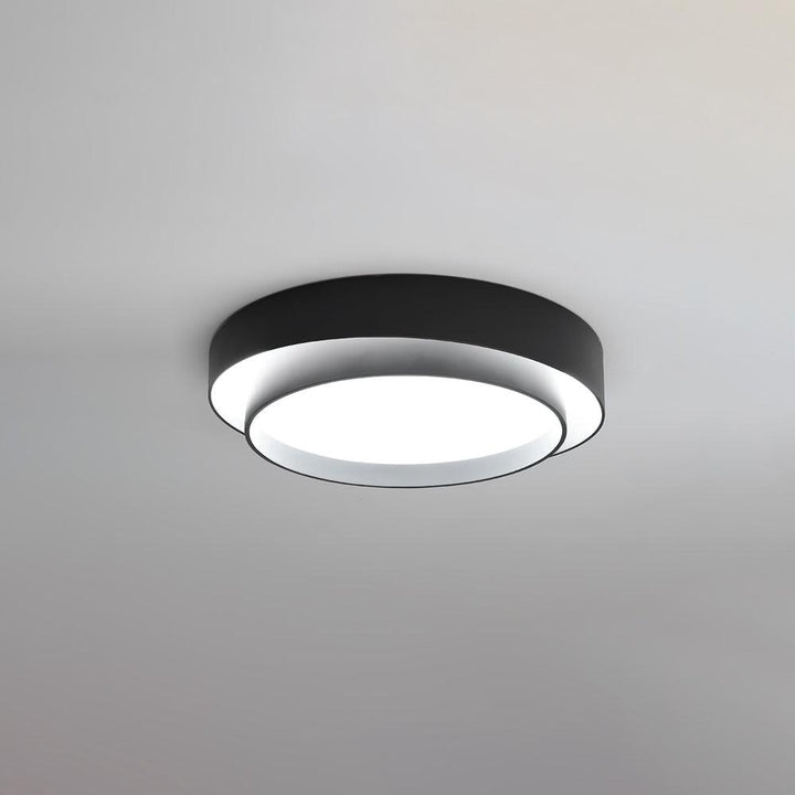 Lustra Plafonnier Double Couches Cylindre Moderne - Neutralighting