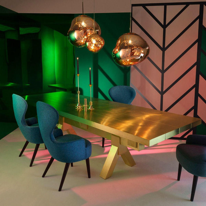 Solara Suspension en Verre Soufflé Cluster Irrégulier Sculptural - Neutralighting