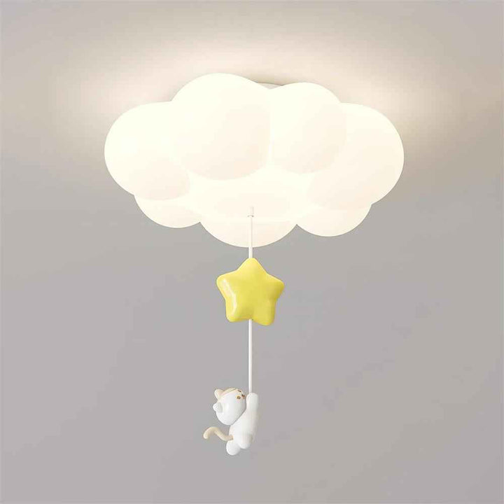 Meowdream Métal 48cm Blanc LED