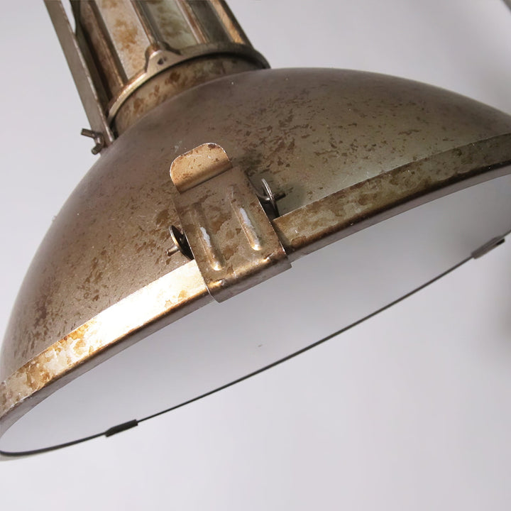Coshae Suspension Métal Verre Industriel Vintage - Neutralighting
