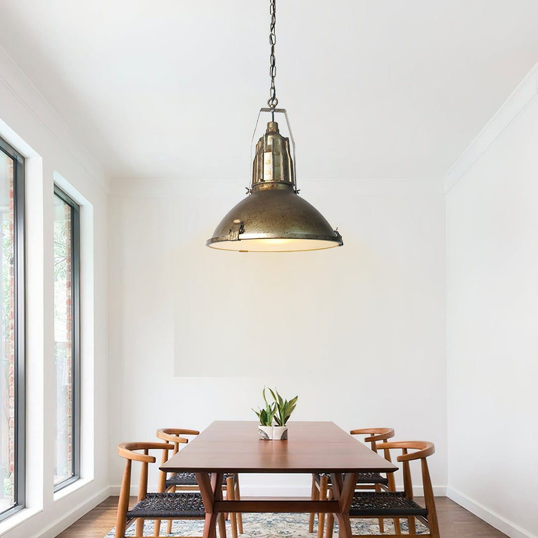 Coshae Suspension Métal Verre Industriel Vintage - Neutralighting