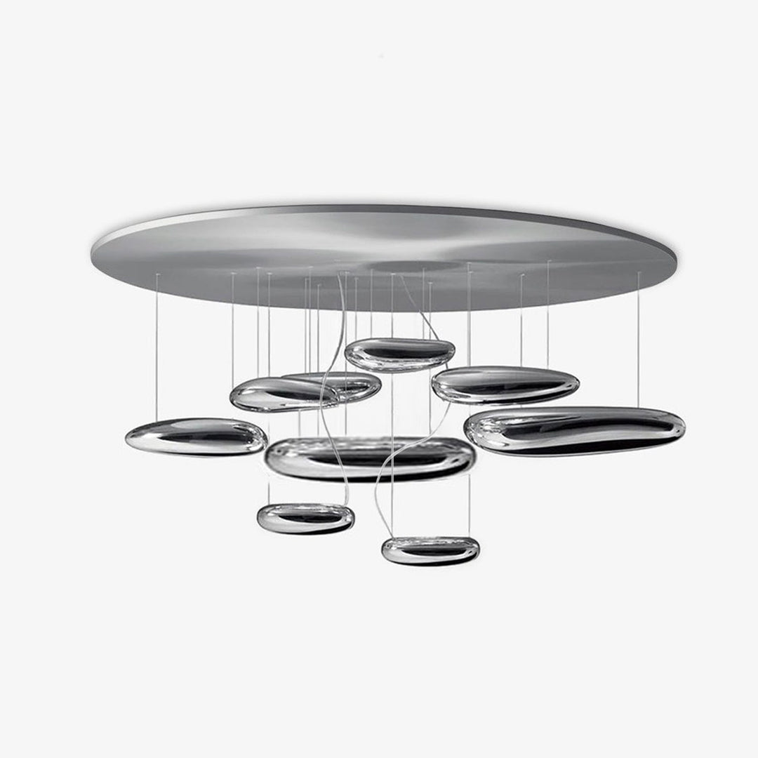 Lustra Plafonnier en Aluminium Galet - Neutralighting