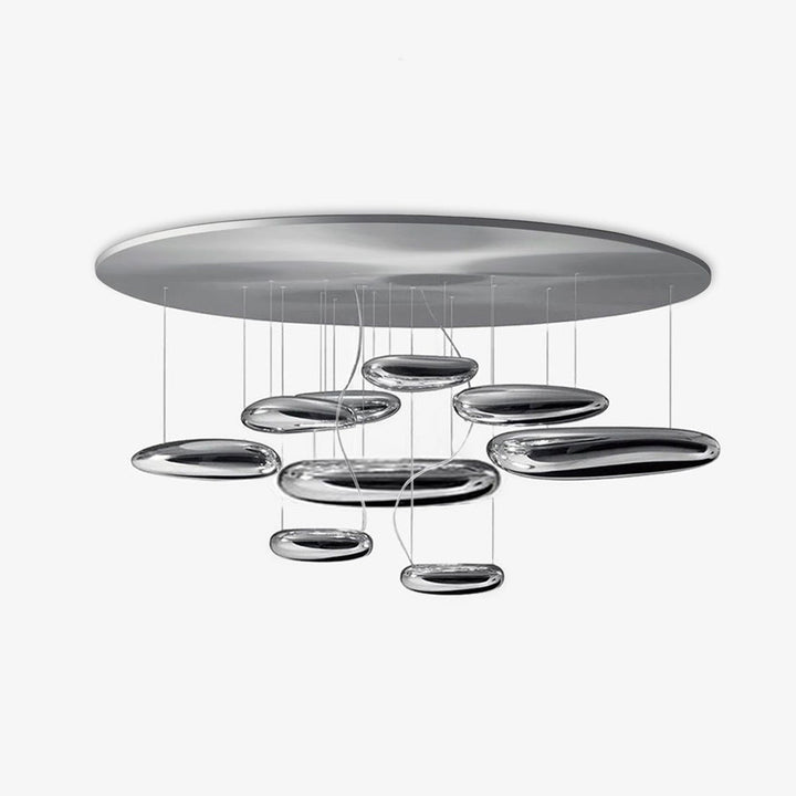Lustra Plafonnier en Aluminium Galet - Neutralighting