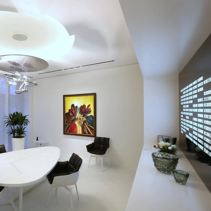 Lustra Plafonnier en Aluminium Galet - Neutralighting