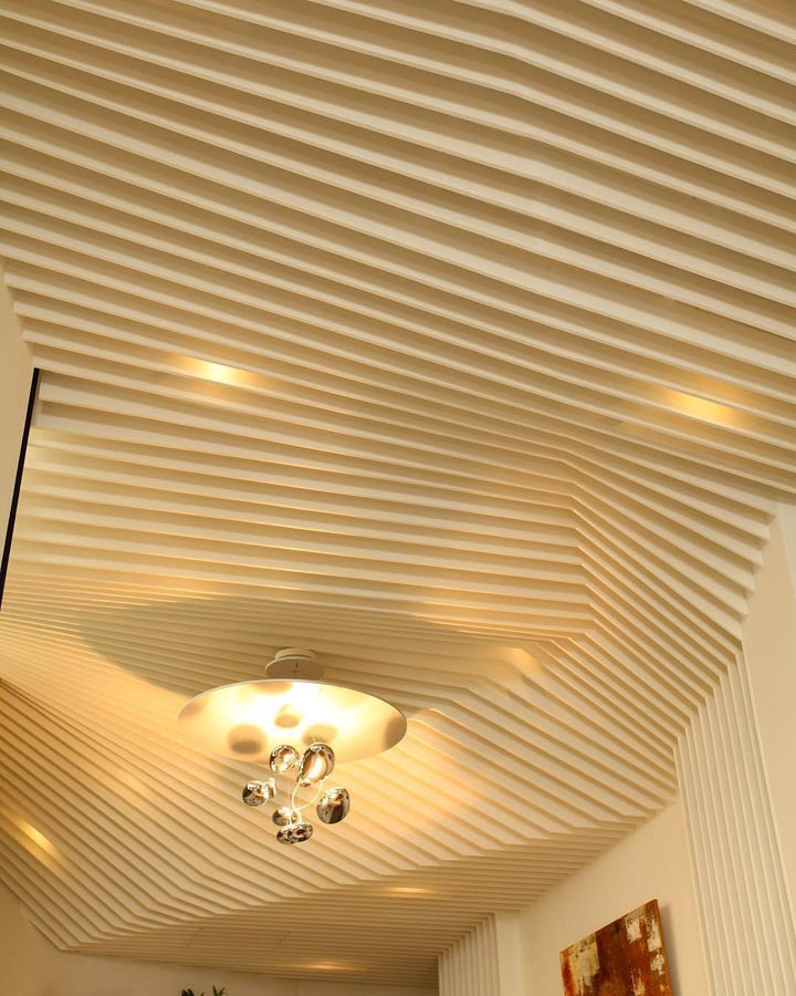 Lustra Plafonnier en Aluminium Galet - Neutralighting