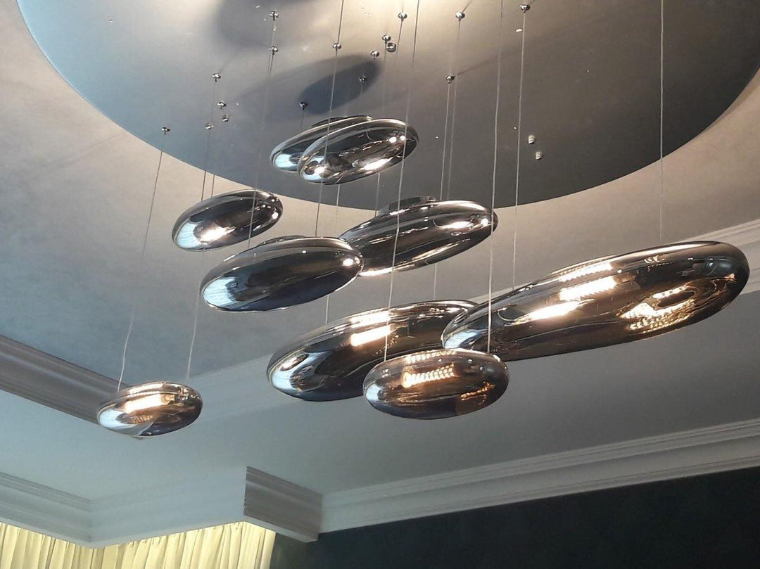Lustra Plafonnier en Aluminium Galet - Neutralighting