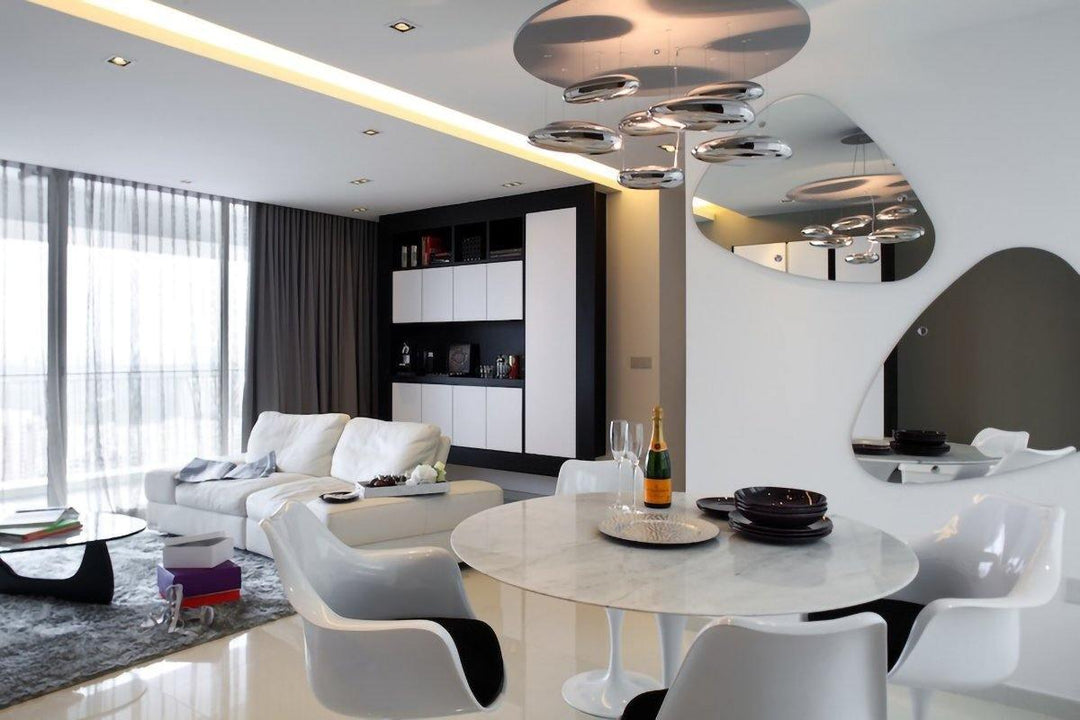 Lustra Plafonnier en Aluminium Galet - Neutralighting