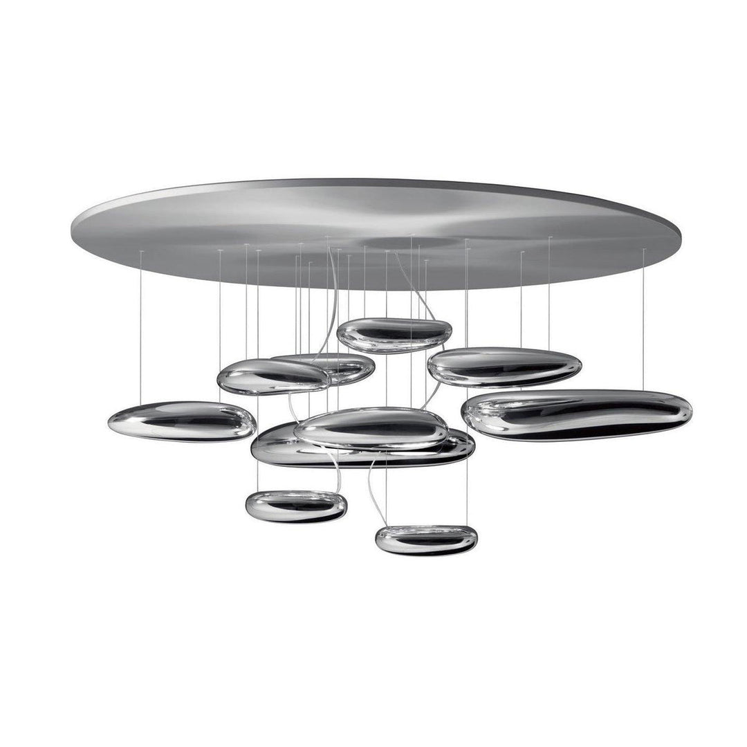 Lustra Plafonnier en Aluminium Galet - Neutralighting