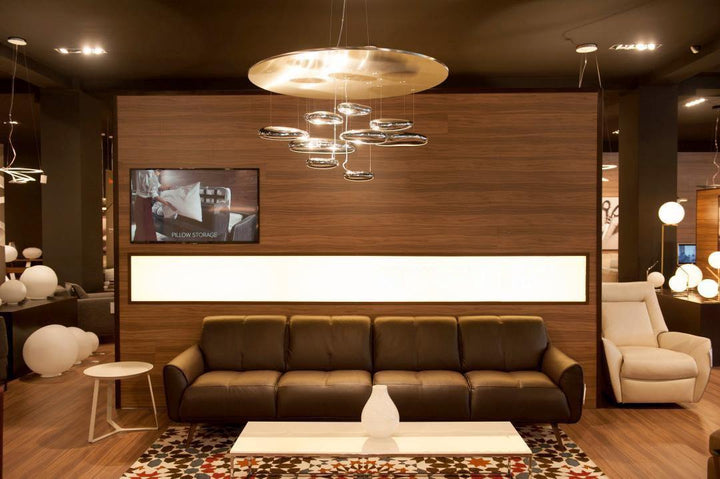 Lustra Plafonnier en Aluminium Galet - Neutralighting