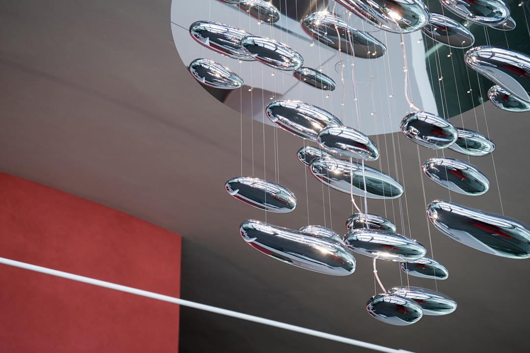 Lustra Plafonnier en Aluminium Galet - Neutralighting