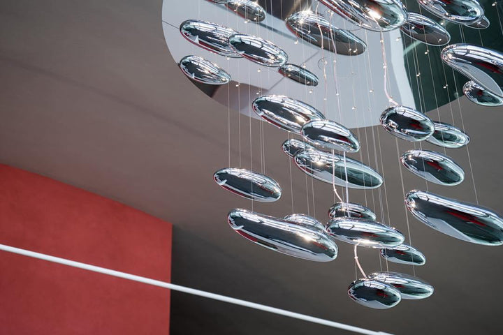 Lustra Plafonnier en Aluminium Galet - Neutralighting