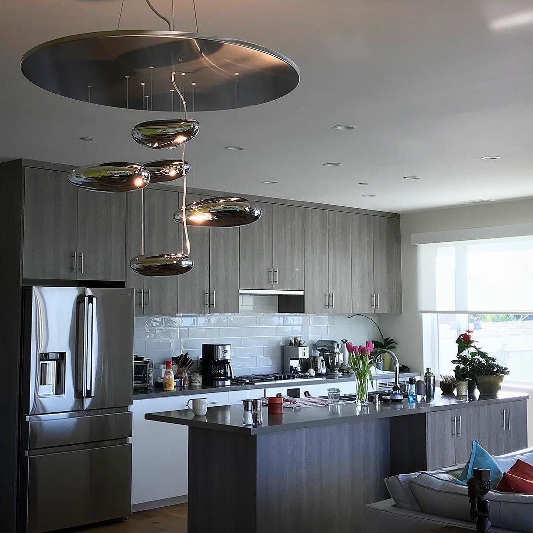 Lustra Plafonnier en Aluminium Galet - Neutralighting