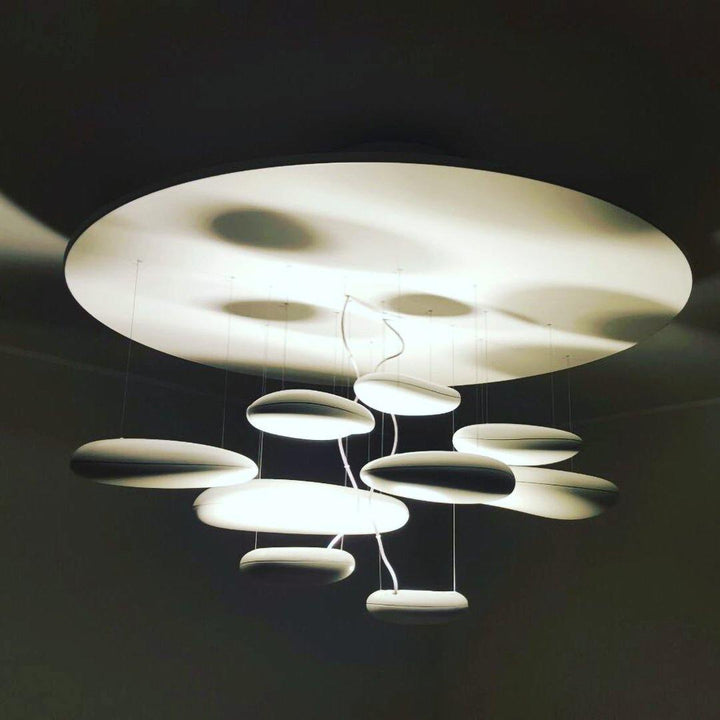 Lustra Plafonnier en Aluminium Galet - Neutralighting