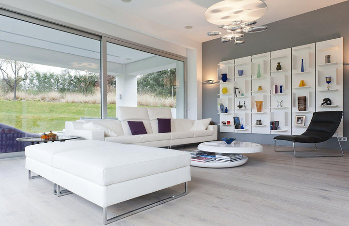 Lustra Plafonnier en Aluminium Galet - Neutralighting