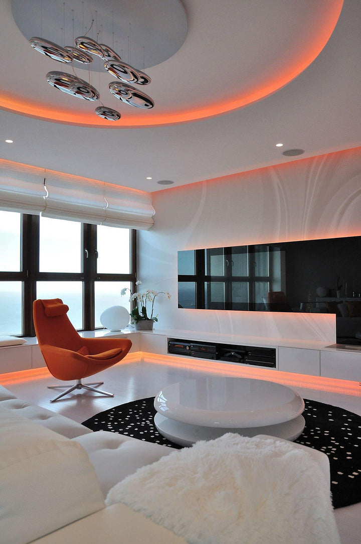 Lustra Plafonnier en Aluminium Galet - Neutralighting