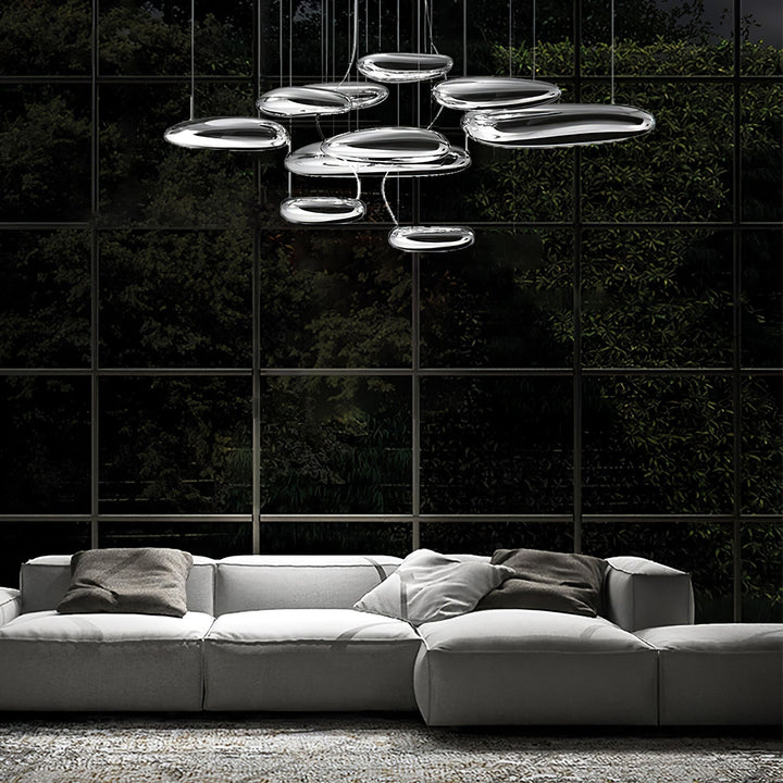 Lustra Plafonnier en Aluminium Galet - Neutralighting