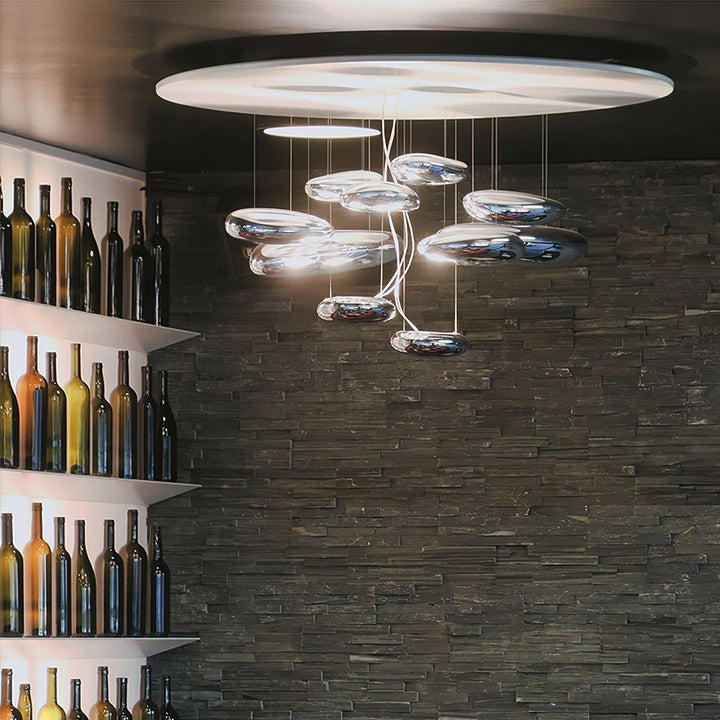 Lustra Plafonnier en Aluminium Galet - Neutralighting