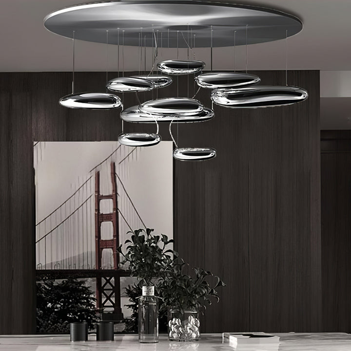 Lustra Plafonnier en Aluminium Galet - Neutralighting