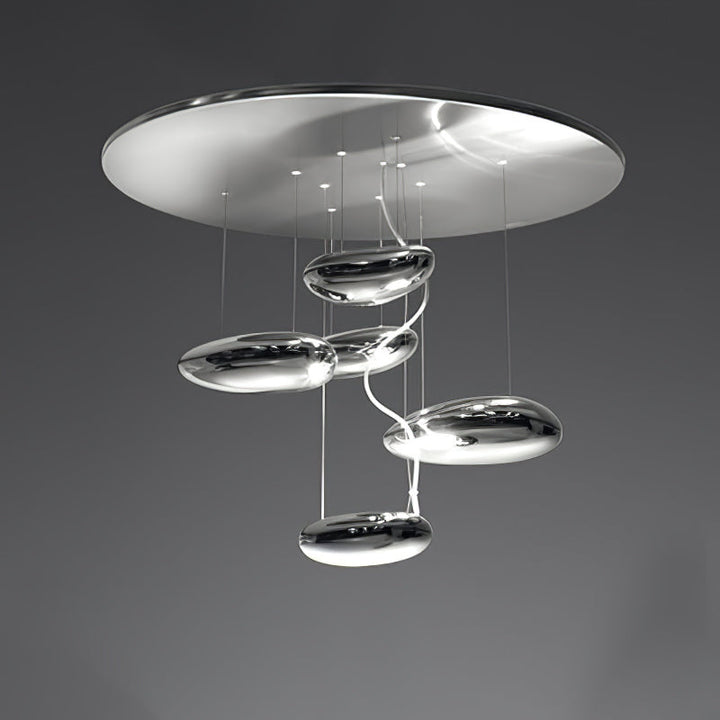 Lustra Plafonnier en Aluminium Galet - Neutralighting
