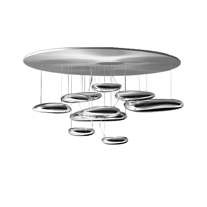 Lustra Plafonnier en Aluminium Galet - Neutralighting