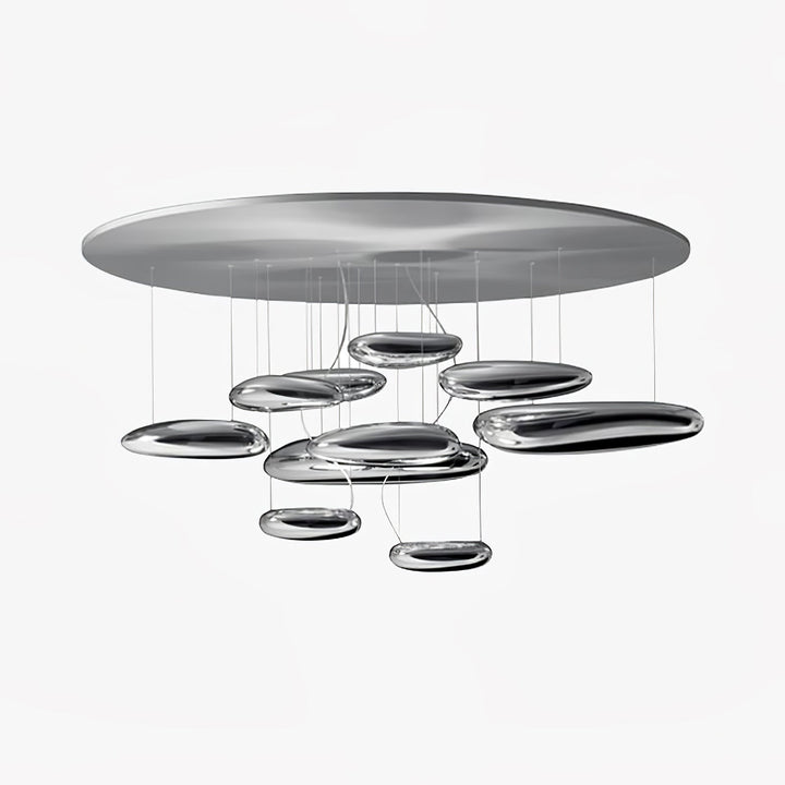 Lustra Plafonnier en Aluminium Galet - Neutralighting