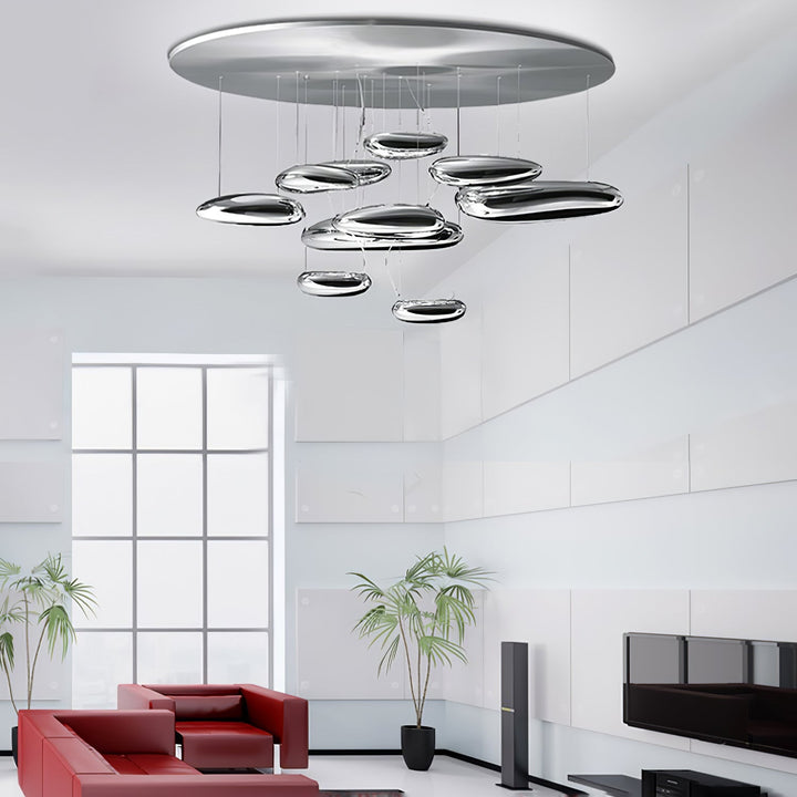 Lustra Plafonnier en Aluminium Galet - Neutralighting