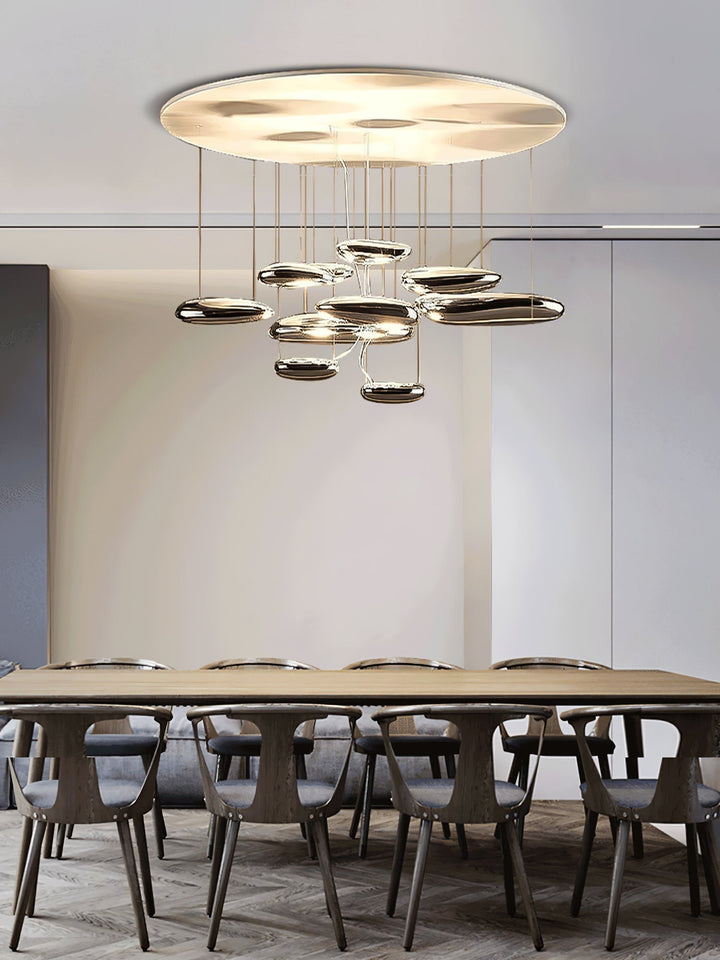 Lustra Plafonnier en Aluminium Galet - Neutralighting