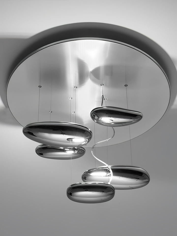 Lustra Plafonnier en Aluminium Galet - Neutralighting