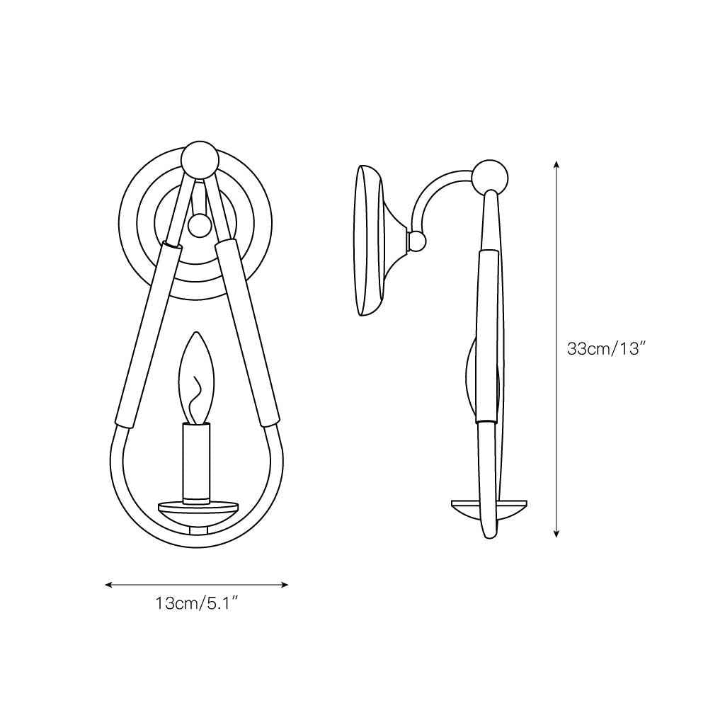 Lampe Arvela en Fer – Design Contemporain