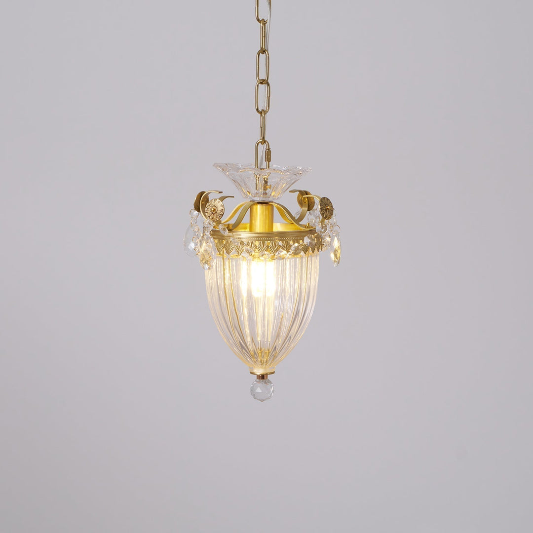 Lampe Pendante Glamour Vintage Gouttes de Cristal Accent Table à Manger - Neutralighting