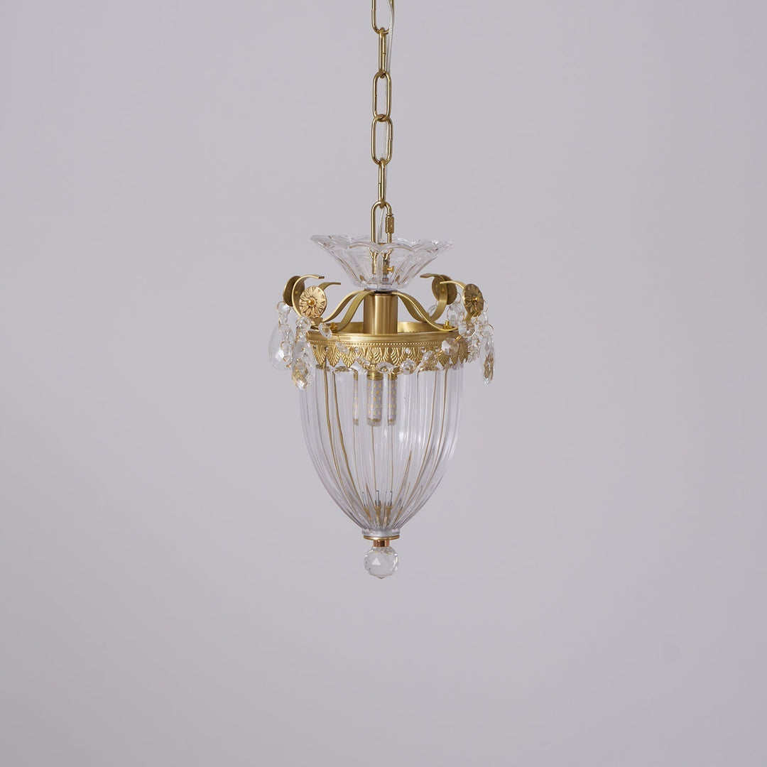 Lampe Pendante Glamour Vintage Gouttes de Cristal Accent Table à Manger - Neutralighting