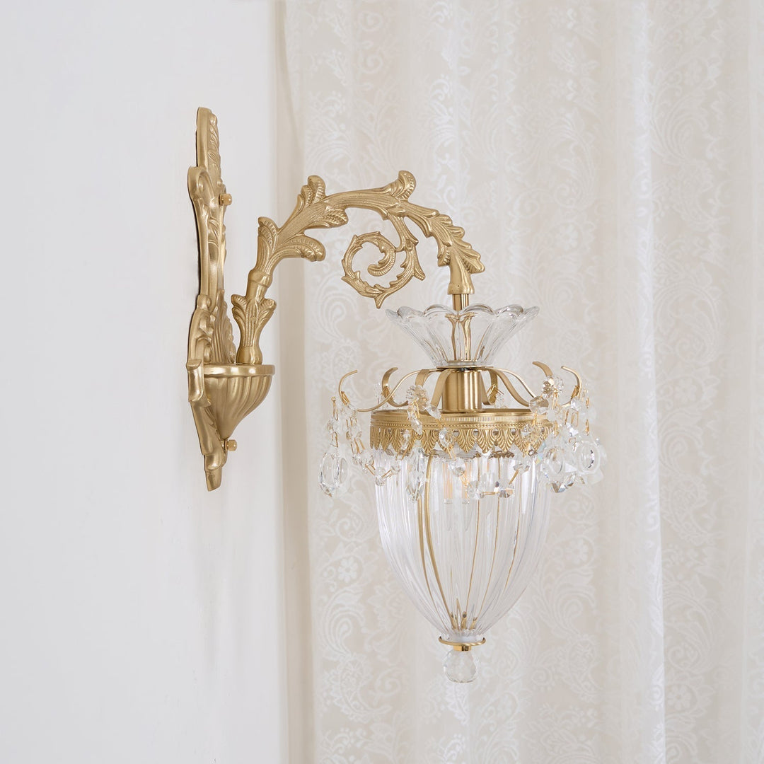 Elosia Lustra Applique Murale Double Dorée Élégante - Neutralighting