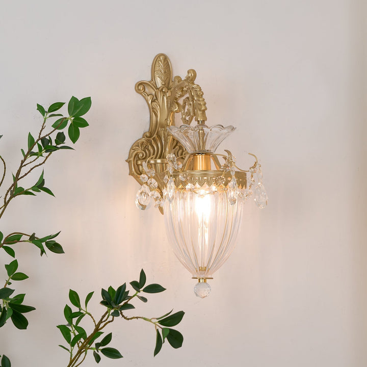 Elosia Lustra Applique Murale Double Dorée Élégante - Neutralighting