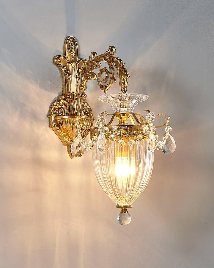 Elosia Lustra Applique Murale Double Dorée Élégante - Neutralighting