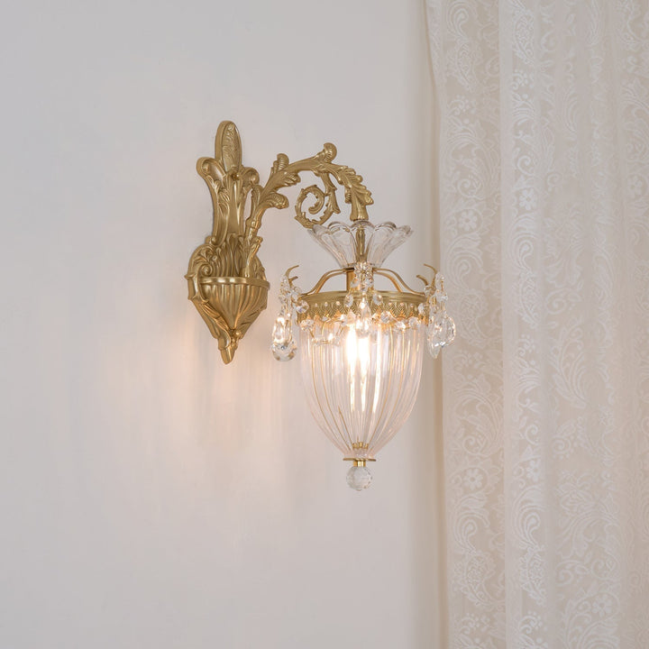 Elosia Lustra Applique Murale Double Dorée Élégante - Neutralighting