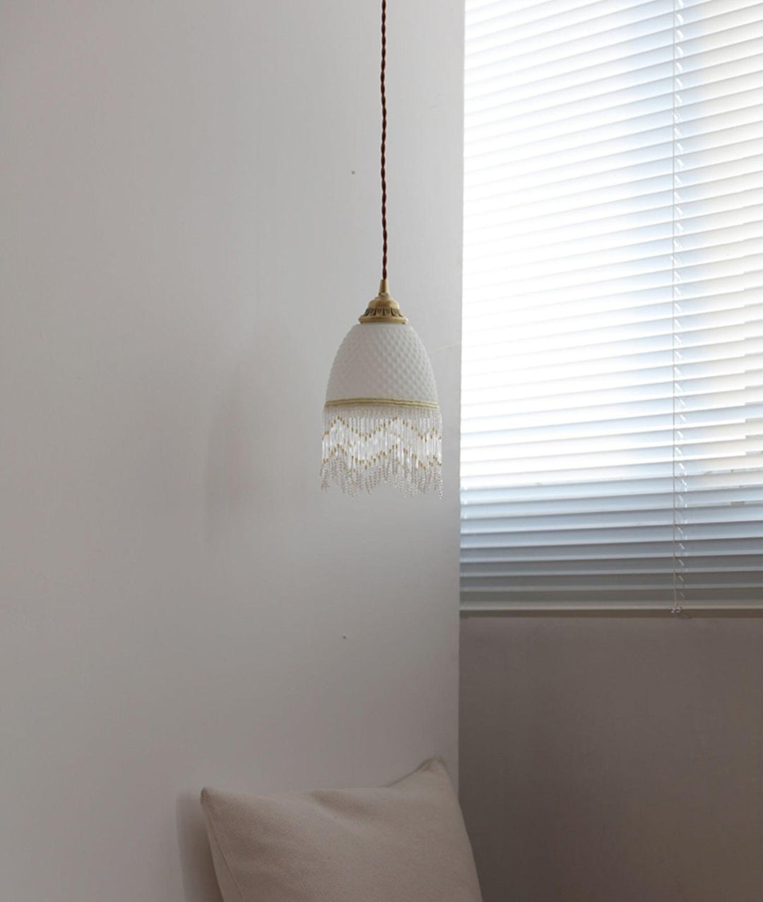 Mesh Lampe Pendante en Verre À Franges - Neutralighting