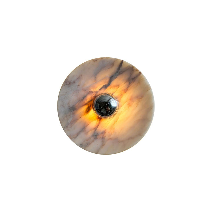 Alba Applique Murale en Chrome, Marbre et Métal Style Minimaliste Moderne - Neutralighting
