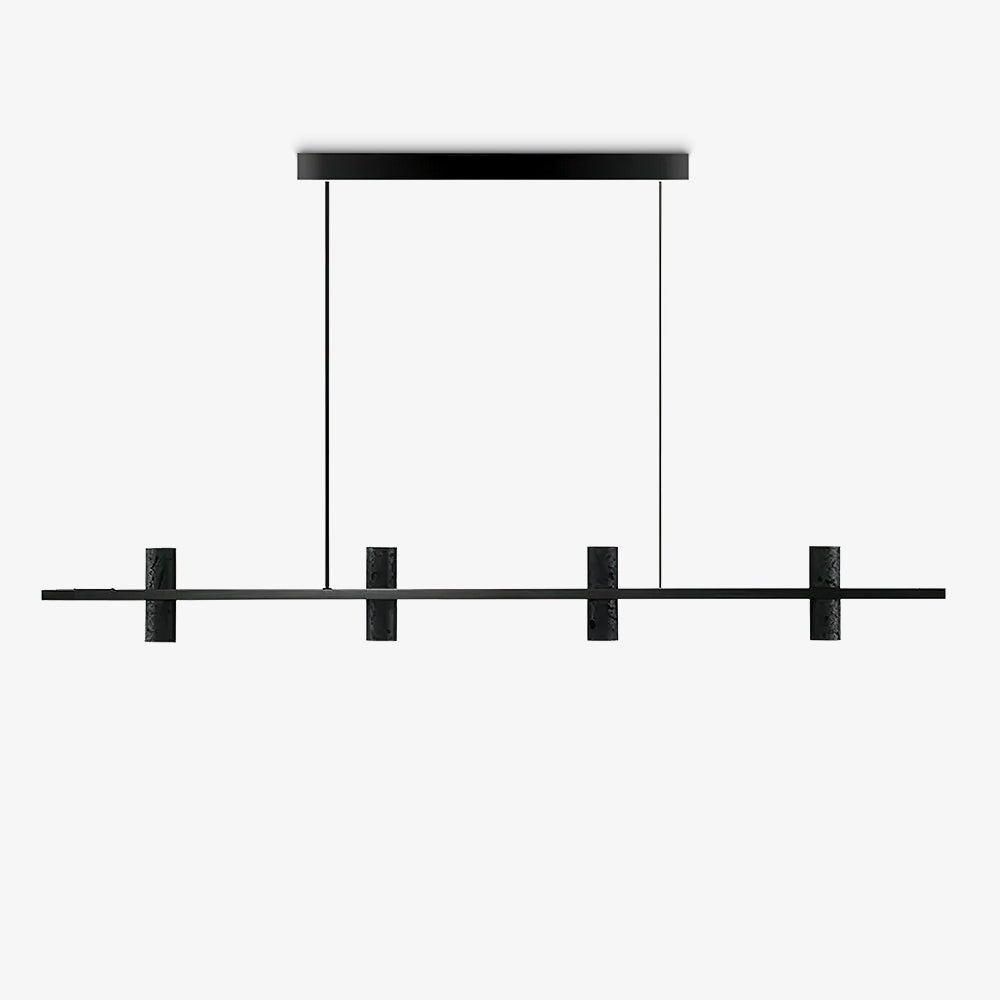 Aurora Suspension en Pierre Parallèle Minimaliste - Neutralighting