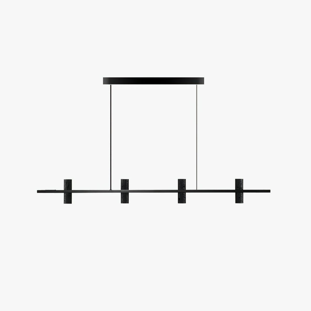 Aurora Suspension en Pierre Parallèle Minimaliste - Neutralighting