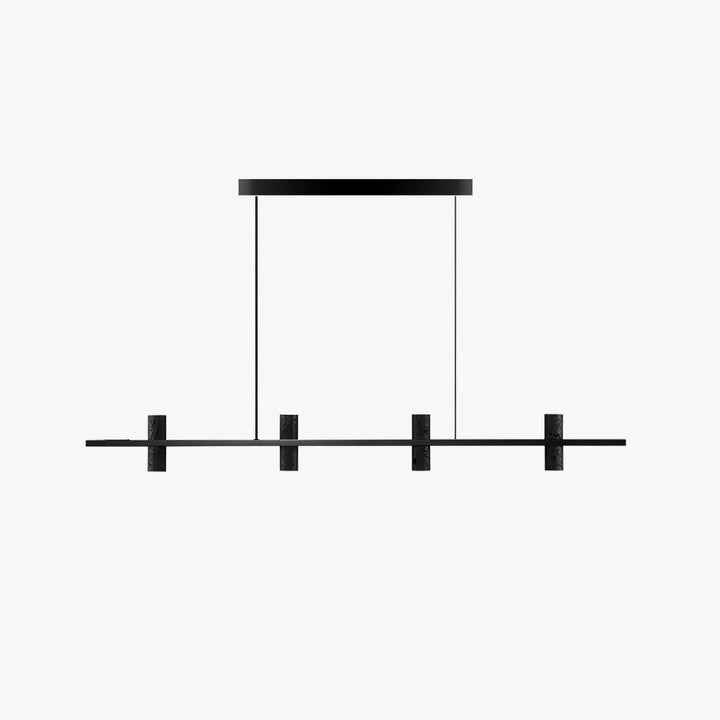 Aurora Suspension en Pierre Parallèle Minimaliste - Neutralighting